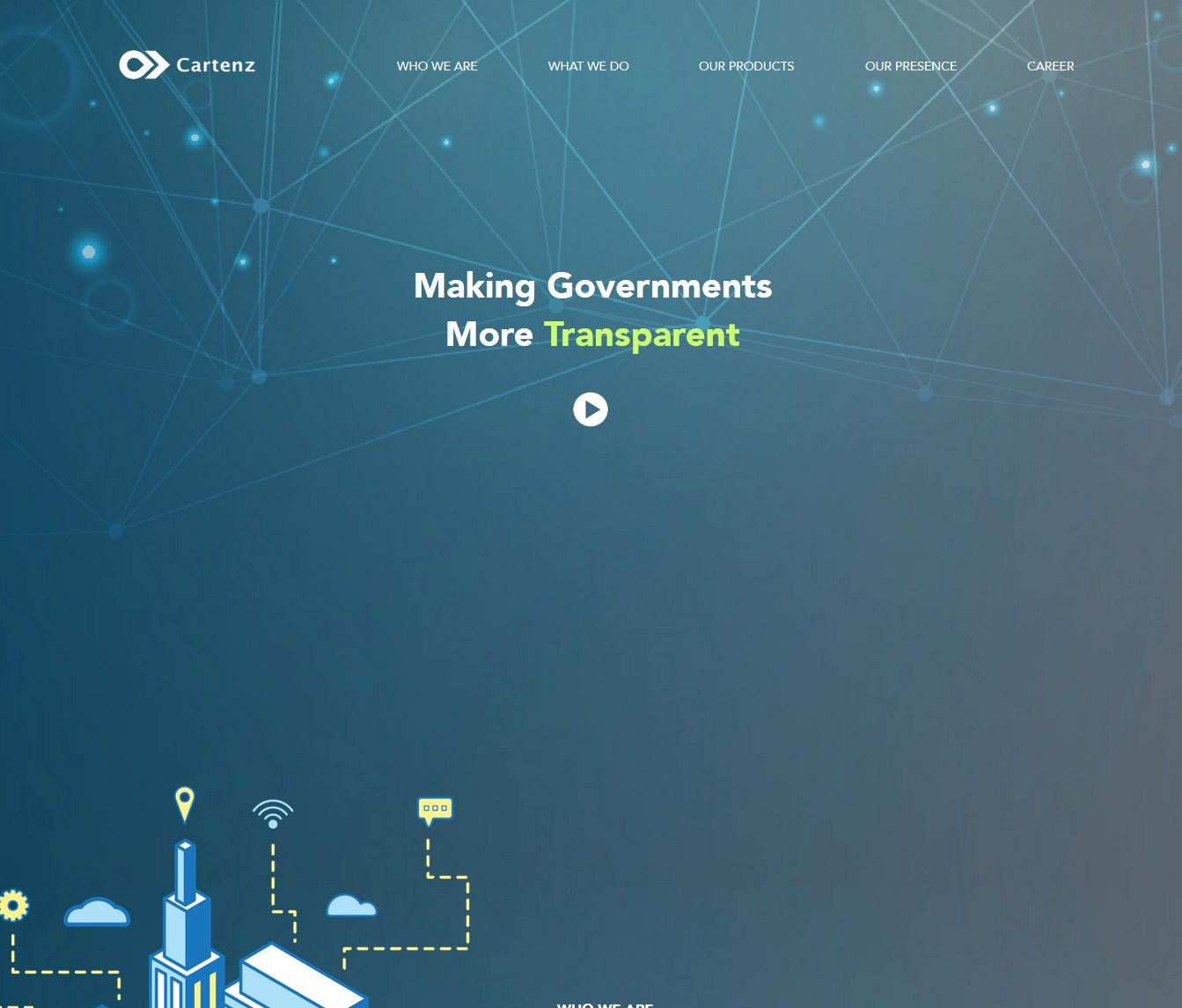 Website PT Cartenz Teknologi Indonesia