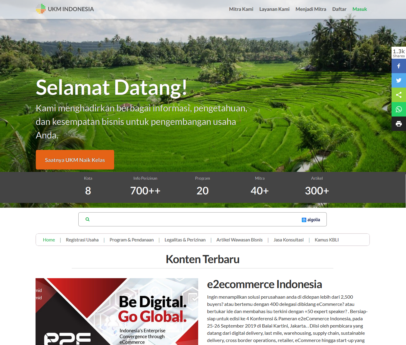 Website UKM Indonesia